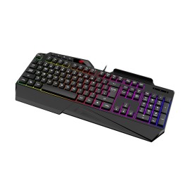 Clavier Gaming Havit KB488L / RGB / Noir