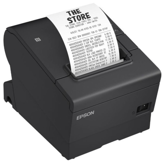 Imprimante de Ticket EPSON TM-T88VII Réseau - Noir (C31CJ57112)