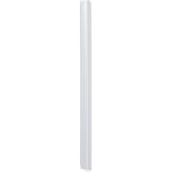 100 BAGUETTES RELIURE PLASTIQUE 12MM - BLANC : Chez oxtek