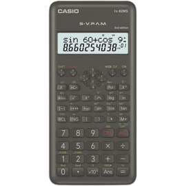 Calculatrice Scientifique Casio FX-82MS 240 fonctions - Noir (7002.001.607219)