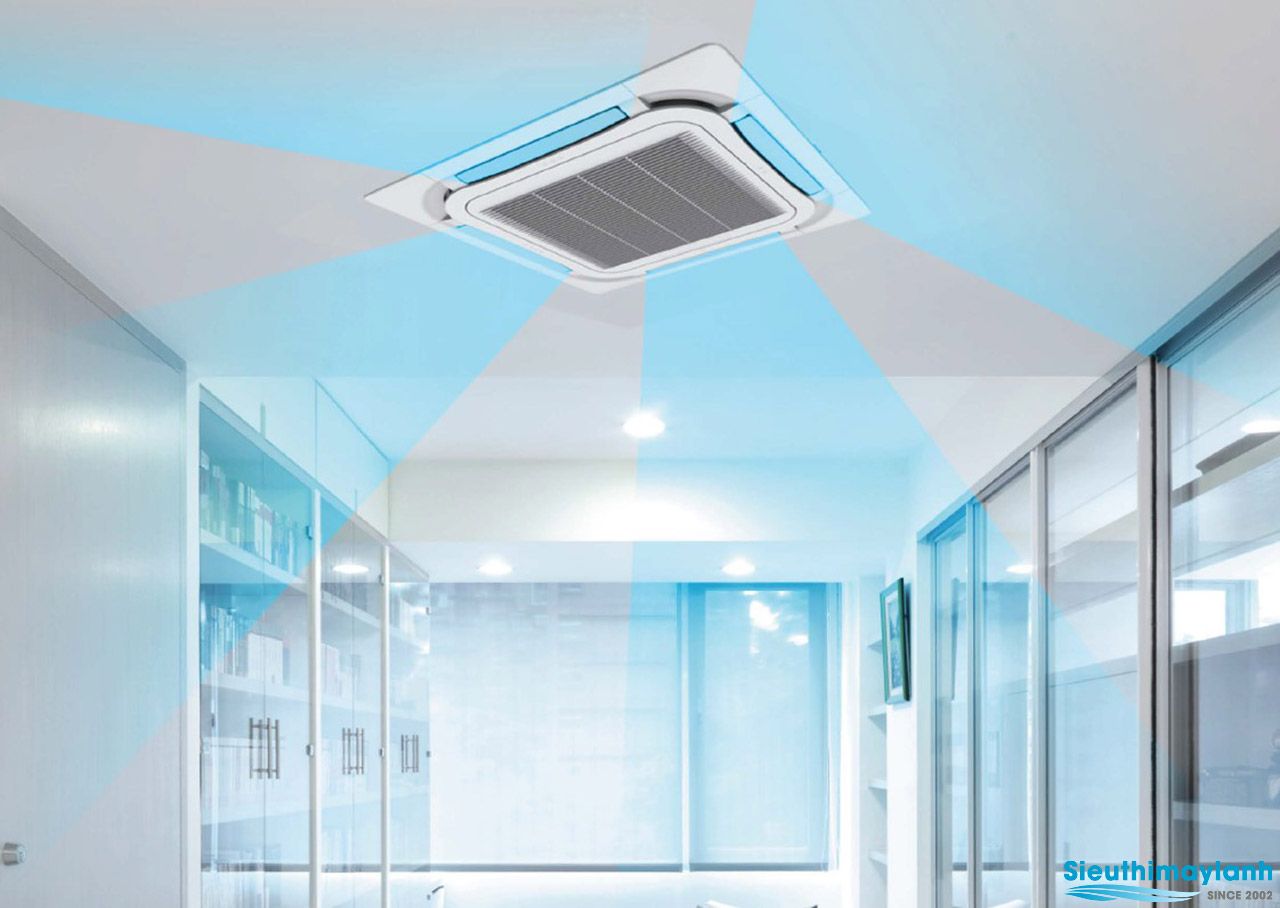 installation climatiseur cassette Gree 36000 BTU