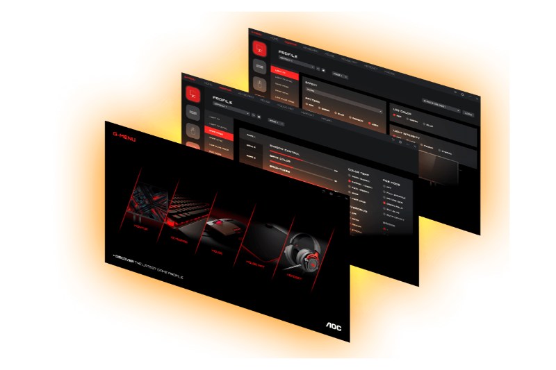 Moniteur AOC 27 pouces noir haute fréquence