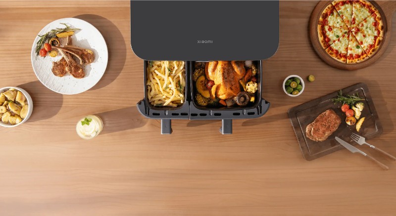 Friteuse Xiaomi 10L double compartiment cuisine moderne