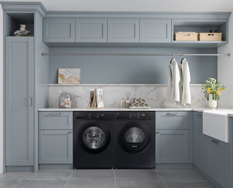 Lave Linge Frontal SAMSUNG 7Kg Silver vue avant