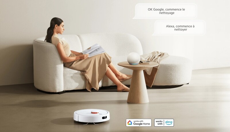 Robot aspirateur Xiaomi S20 nettoyage sol efficace