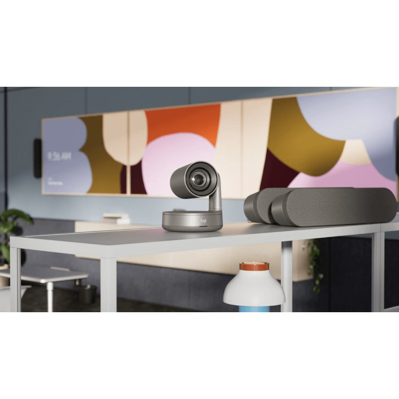 Système de Conference Cam Logitech Rally Ultra HD 4K pour entreprise