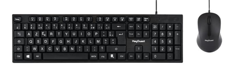 Ensemble Clavier/Souris de bureau et gamer