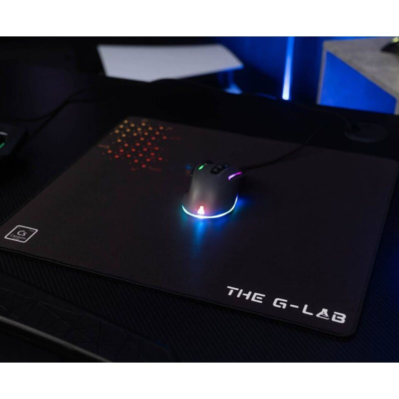 Tapis de souris gamer, ergonomique et antidérapant pour PC et bureau