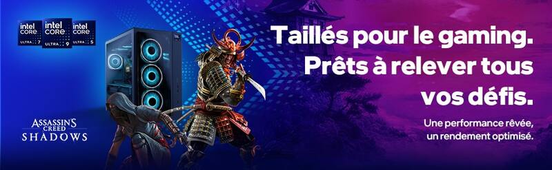 Intel Core Ultra 5 245KF pour gaming