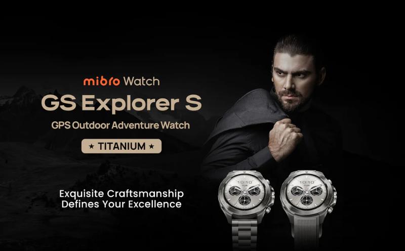 Mibro GS Explorer S Ti vue face AMOLED