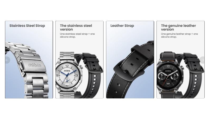 Montre fitness Mibro suivi sommeil et fréquence cardiaque