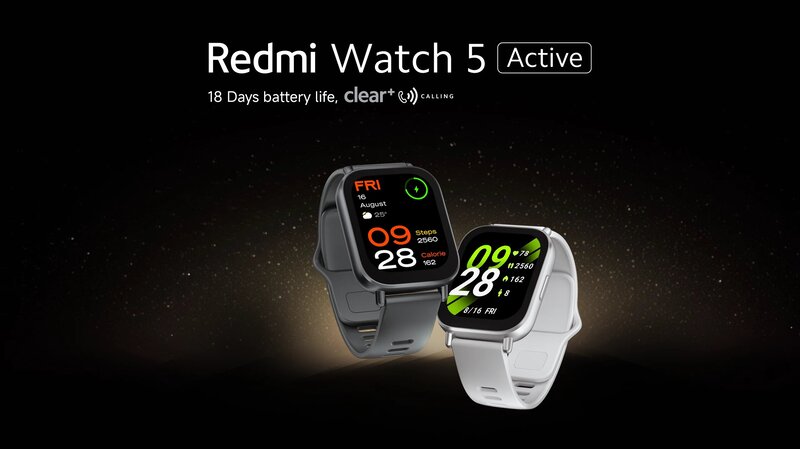 Montre Connectée XIAOMI Redmi Watch 5 Active écran carré
