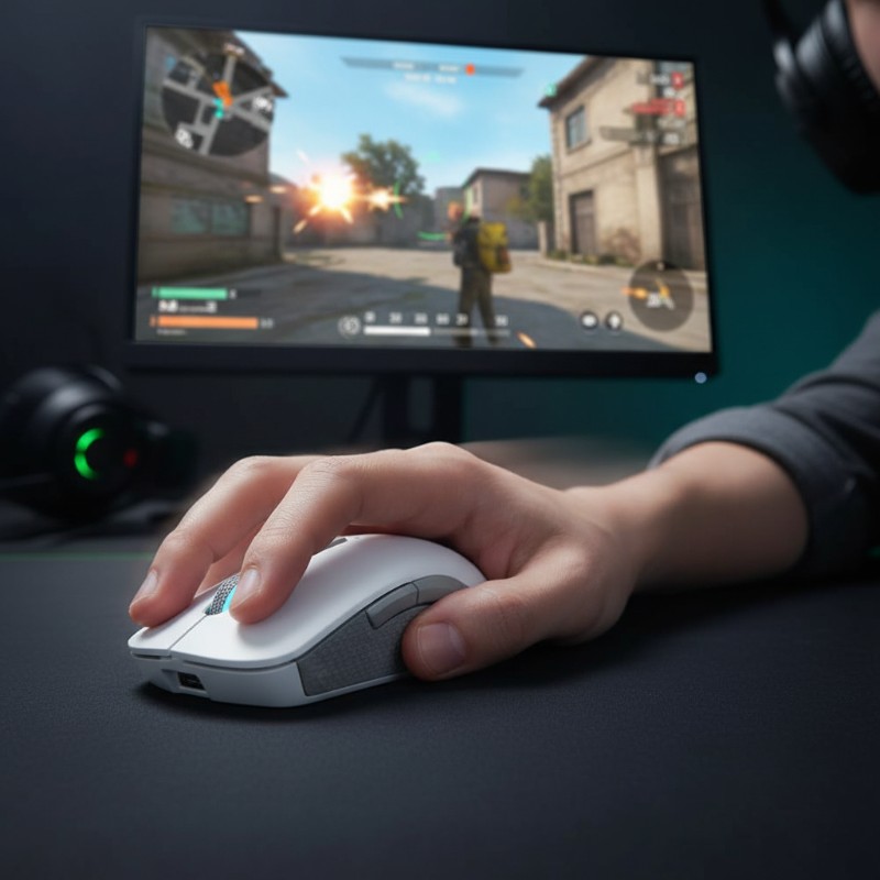 souris gamer rechargeable lenovo legion design noir