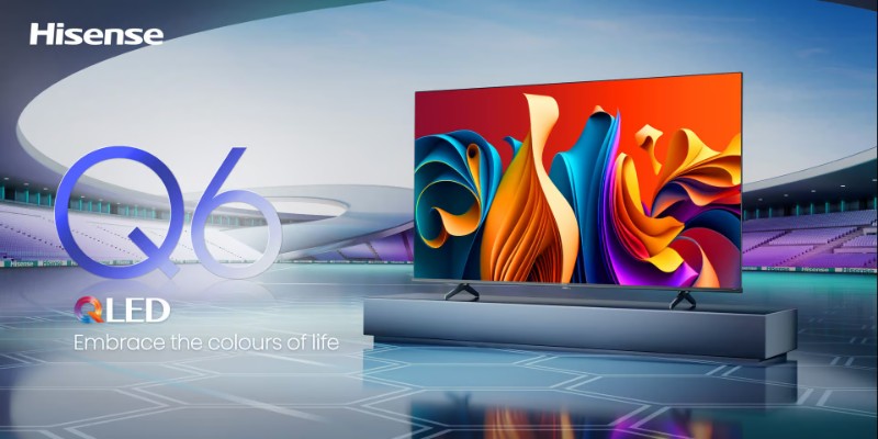 Smart Tv Hisense 65Q6N 65 pouces QLED 4K VIDAA noir