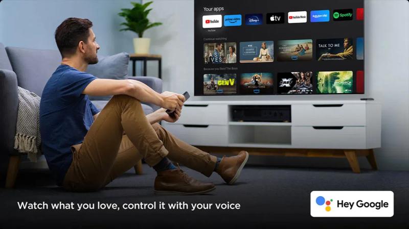 écran Mini LED 75 pouces Google TV TCL