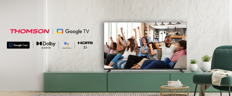 TV Thomson 50 pouces 4K Google TV