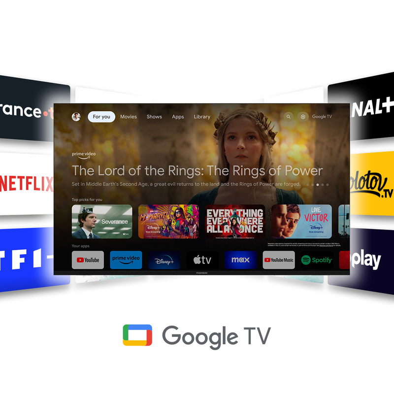 TV UHD Thomson design élégant