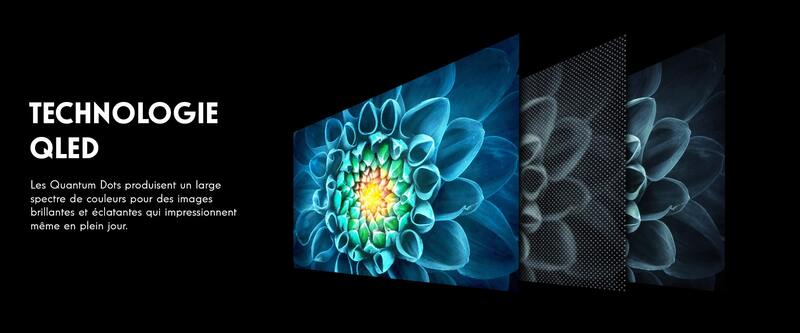 TV QLED 65 pouces avec HDR Dolby Vision