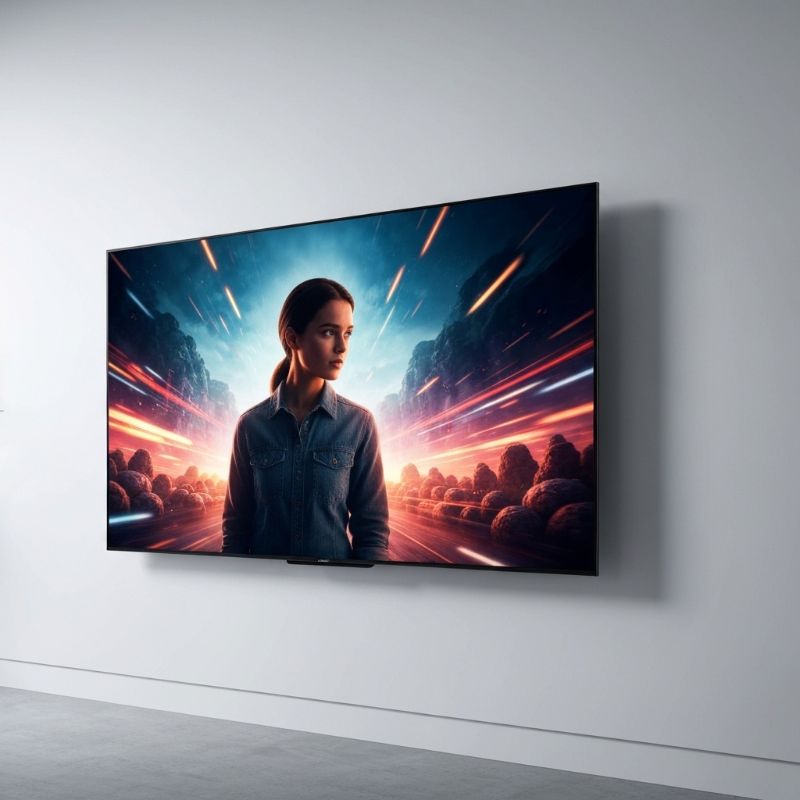 TV QLED 65 pouces Samsung design moderne et élégant