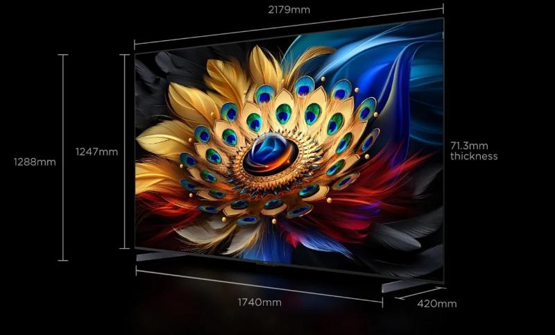 Smart TV TCL 98 pouces compatible gaming et Maître du jeu 2.0