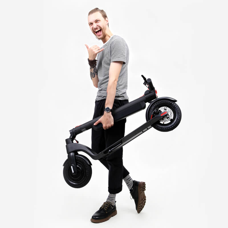 Trottinette X8 pliage rapide 3 secondes IP54 robuste