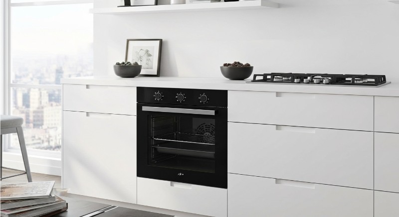 Four électrique Encastrable PREMIUM 60 cm noir multifonction moderne