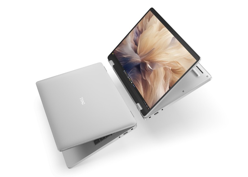 ordinateur portable dell pro 14 plus silver design aluminium