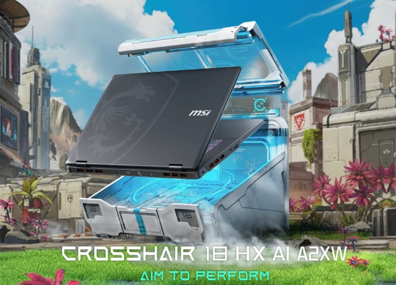 MSI Crosshair 18 HX AI PC portable gamer RTX 5070