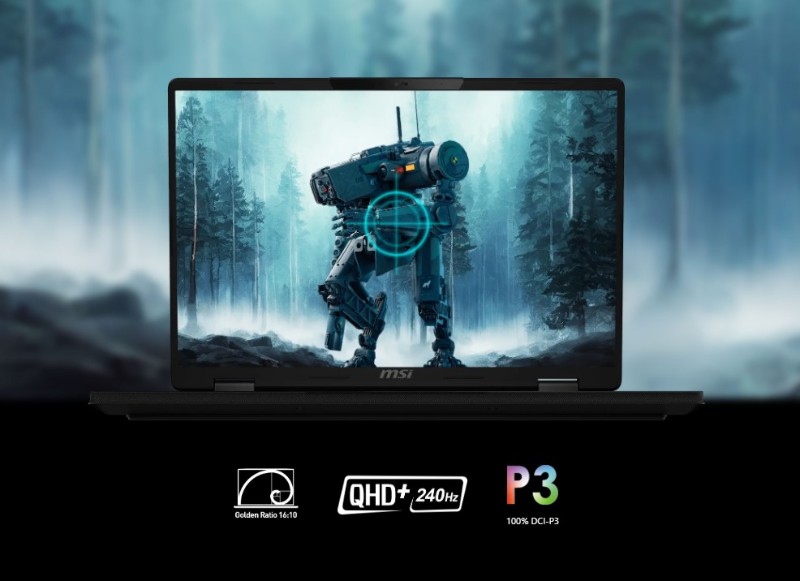 Ordinateur portable gamer MSI Crosshair 18 HX écran 18 pouces