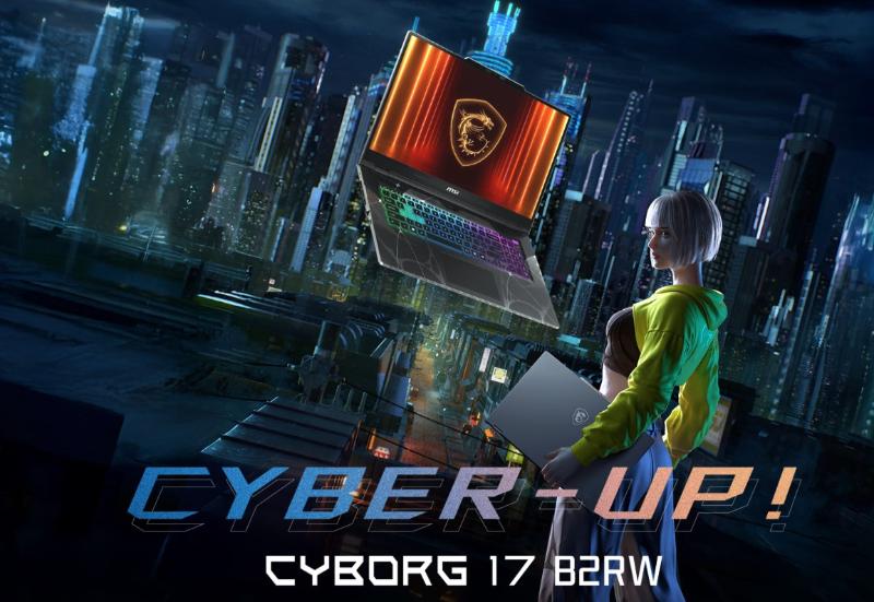 MSI Cyborg 15 B2RWFKG PC portable gamer Core i5 RTX 5060