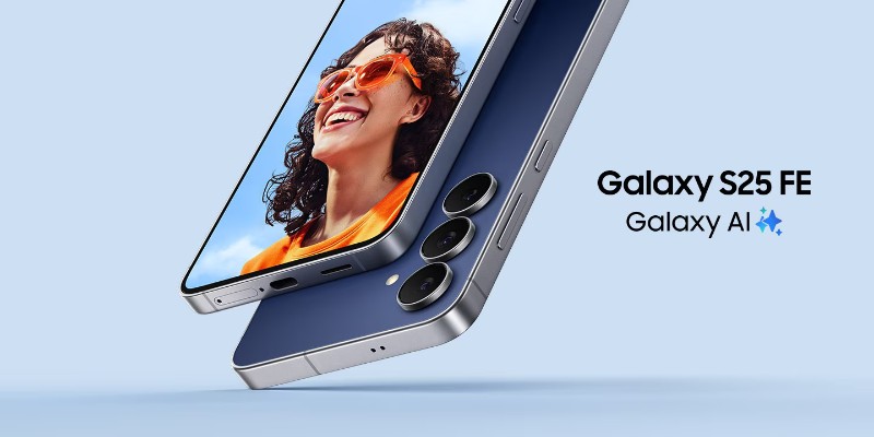 Samsung Galaxy S25 FE 5G Blanc 8Go 256Go design moderne Tunisie