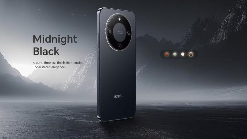 Honor X9d Prix Tunisie - 5G écran large AMOLED noir