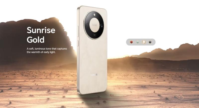 Honor X9d 5G 12Go 256Go Gold vue avant