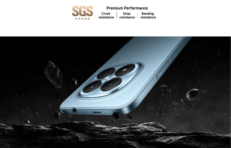 Vue arrière Smartphone Xiaomi Redmi Note 15 Pro Plus