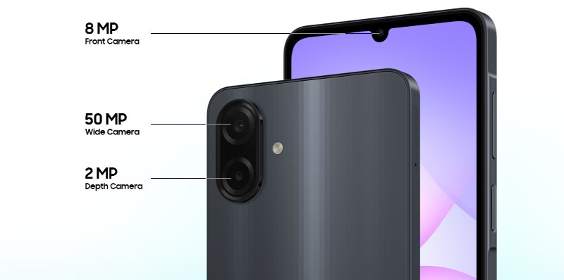 Samsung Galaxy A07 caméra arrière 50 MP performance photo